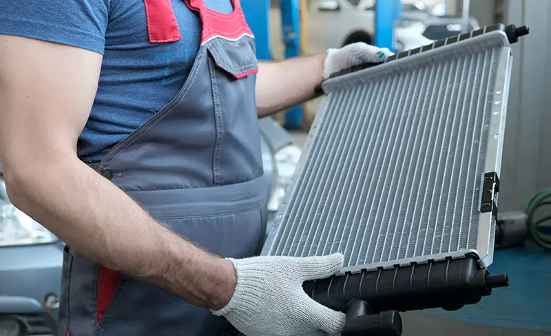 signs of a clogged radiator